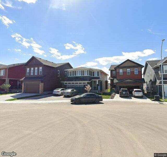 Street view of 59 Evansfield Green NW, Calgary