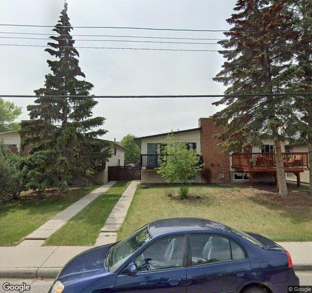 Street view of 5233 17 Avenue NW, Calgary