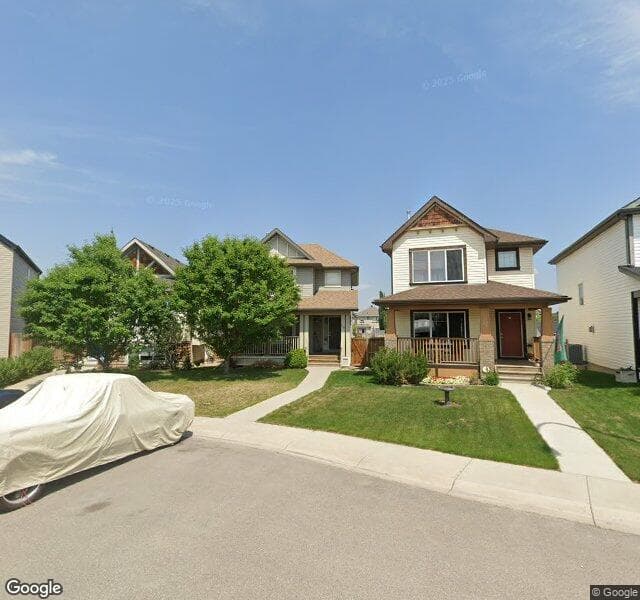 Street view of 36 Copperstone Court SE, Calgary