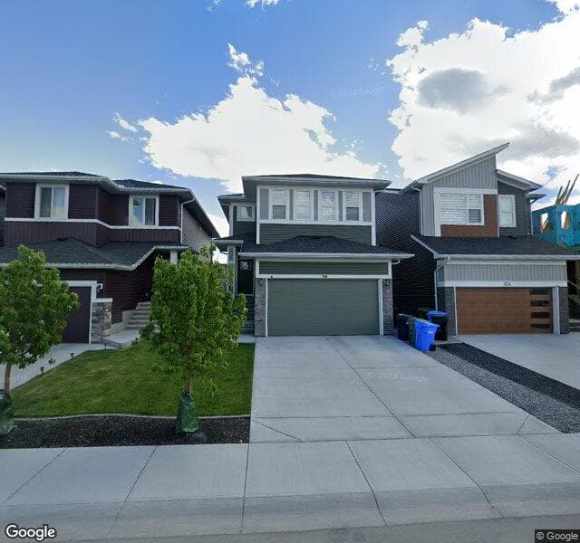 Street view of 128 Ambleside Crescent NW, Calgary