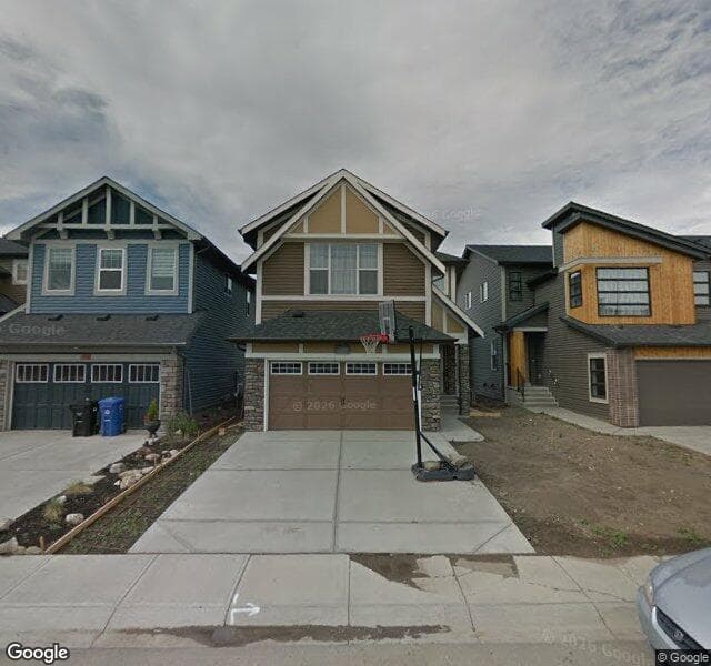 Street view of 256 Evansborough Way NW, Calgary