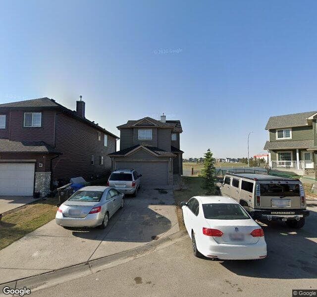 Street view of 117 Saddlecreek Court NE, Calgary