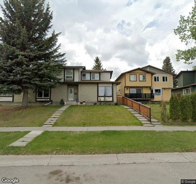 Street view of 11039 Oakfield Drive SW, Calgary
