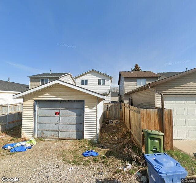 Street view of 112 Martinbrook Road NE, Calgary