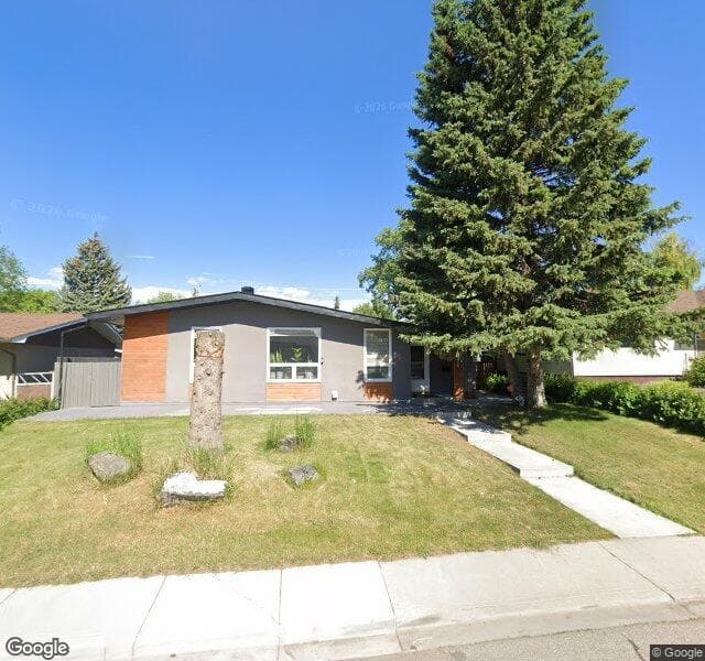 Street view of 126 Brantford Crescent NW, Calgary