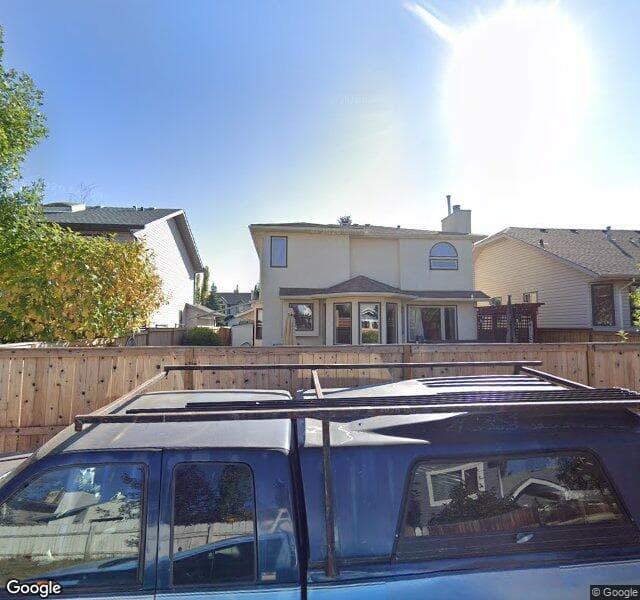 Street view of 1344 Sunvista Way SE, Calgary