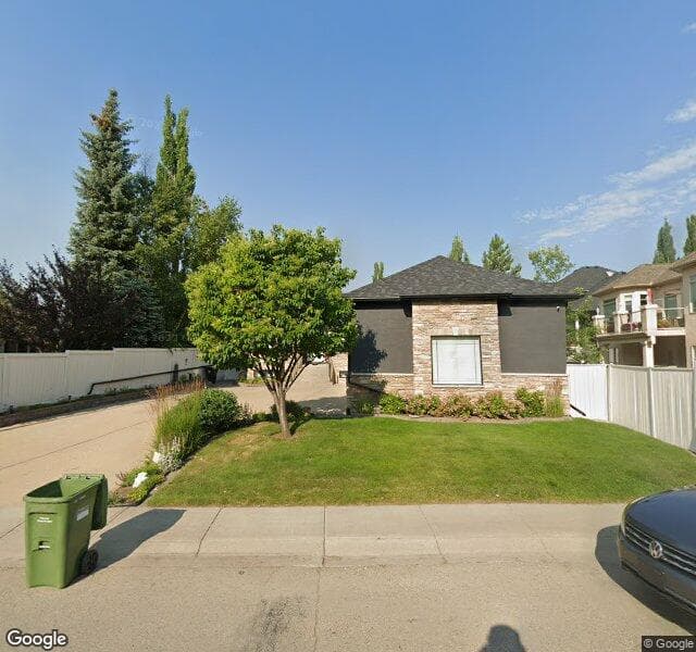 Street view of 12775 Canso Crescent SW, Calgary