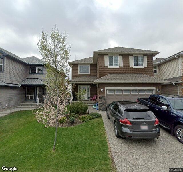 Street view of 25 Everhollow Avenue SW, Calgary