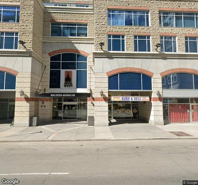 Street view of 701-920 5 Avenue SW, Calgary