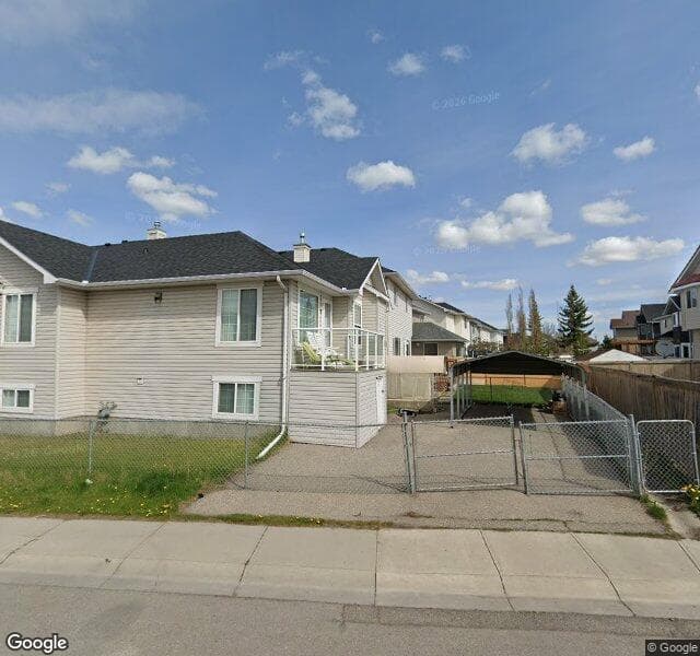 Street view of 10 Coral Reef Crescent NE, Calgary