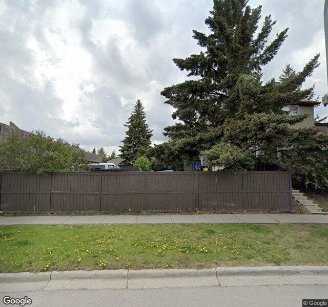 Street view of 11151 Oakfield Drive SW, Calgary