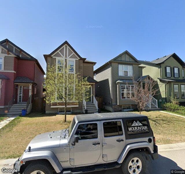 Street view of 263 Sage Bank Grove NW, Calgary
