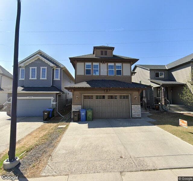 Street view of 298 Evanspark Circle NW, Calgary