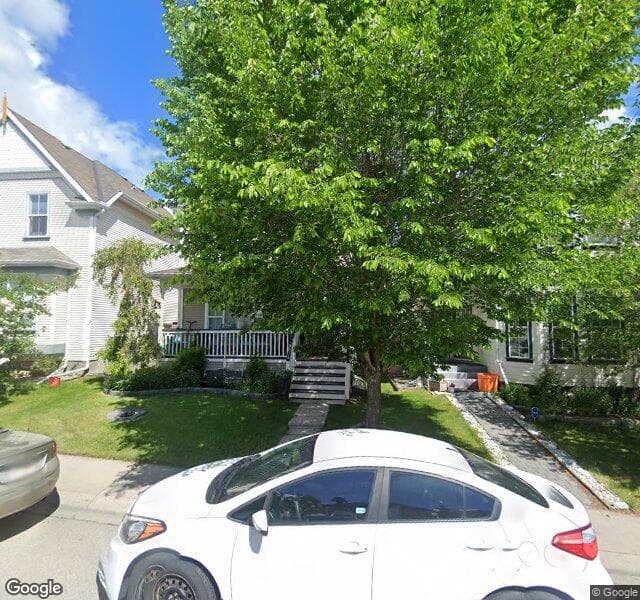 Street view of 108 Tuscany Valley Rise NW, Calgary