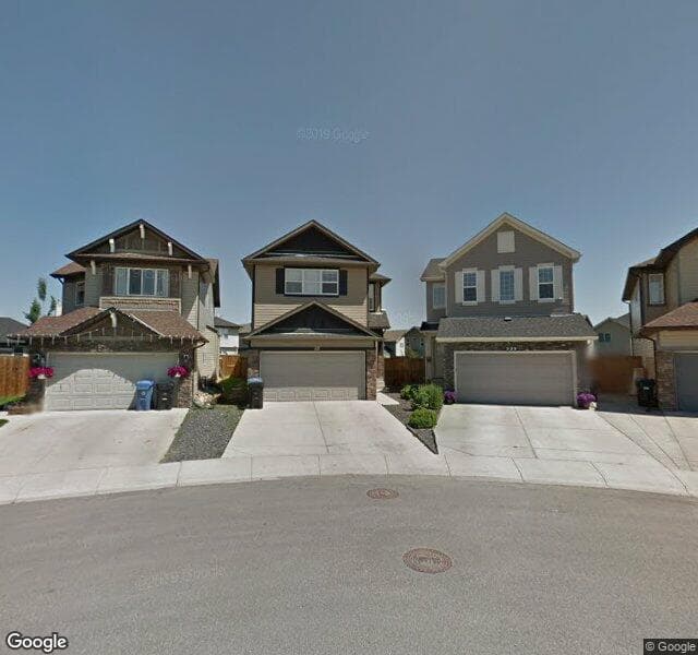 Street view of 321 Bridleridge View SW, Calgary