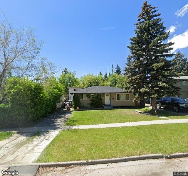 Street view of 215 Simons Road NW, Calgary