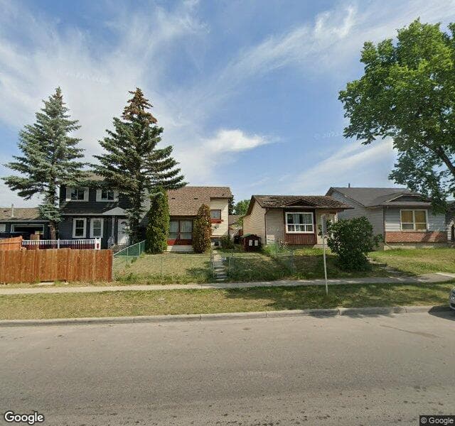 Street view of 124 Whitefield Drive NE, Calgary