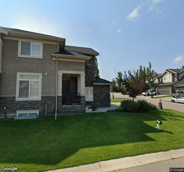 Street view of 106 Cougar Plateau Circle SW, Calgary