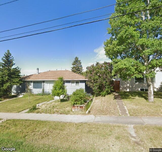 Street view of 3709 14 Street NW, Calgary