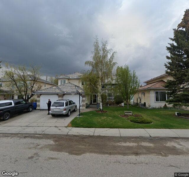 Street view of 111 Hawkmount Heights NW, Calgary