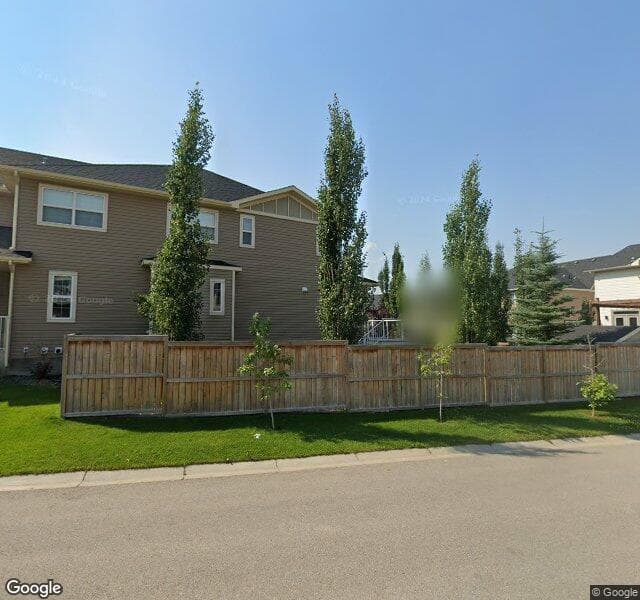 Street view of 32 Tremblant Terrace SW, Calgary