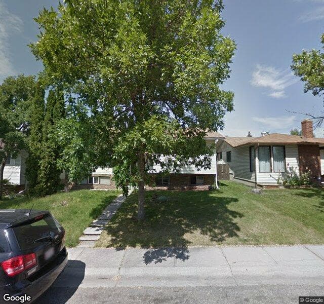 Street view of 136 Rundlewood Close NE, Calgary