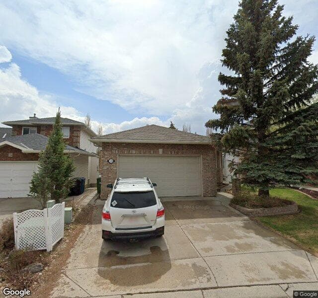 Street view of 220 Citadel Park NW, Calgary