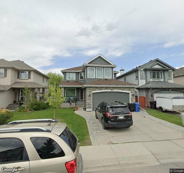 Street view of 188 Chaparral Common SE, Calgary