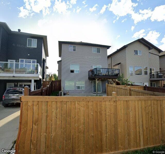 Street view of 3652 8 Street NW, Edmonton