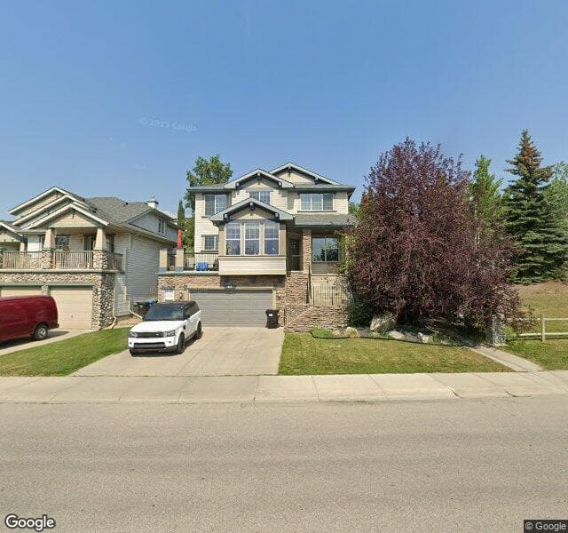 Street view of 63 Springbluff Boulevard SW, Calgary