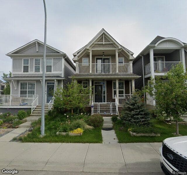 Street view of 12 Auburn Meadows Gardens SE, Calgary
