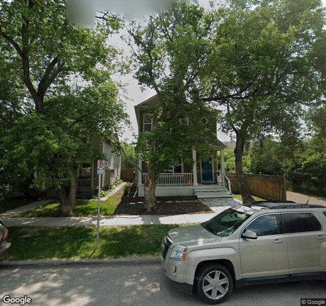 Street view of 1325 11 Avenue SE, Calgary