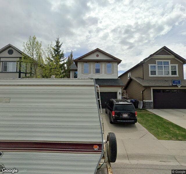 Street view of 256 Chapalina Terrace SE, Calgary
