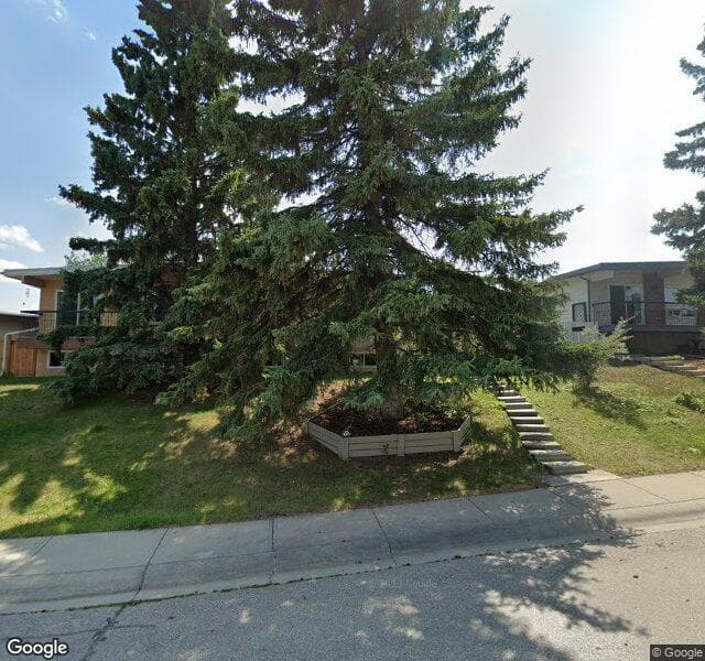 Street view of 11721 Canfield Road SW, Calgary
