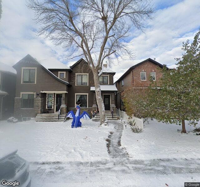 Street view of 2431 25 Street SW, Calgary