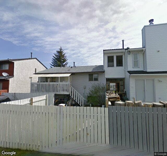 Street view of 143 Pinemill Mews NE, Calgary