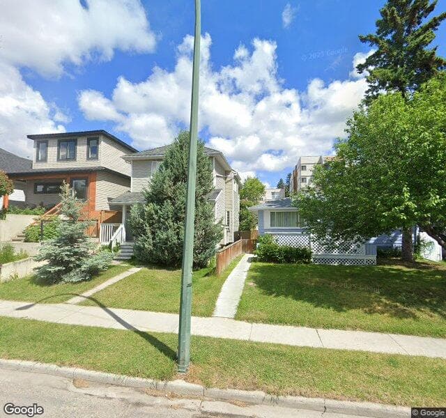 Street view of 1612 27 Avenue SW, Calgary
