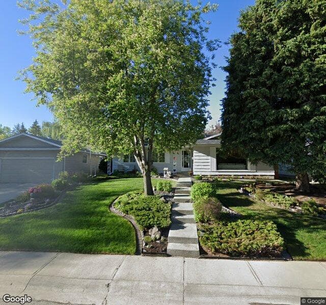 Street view of 12224 Lake Waterton Way SE, Calgary