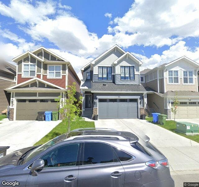 Street view of 214 Lucas Terrace NW, Calgary