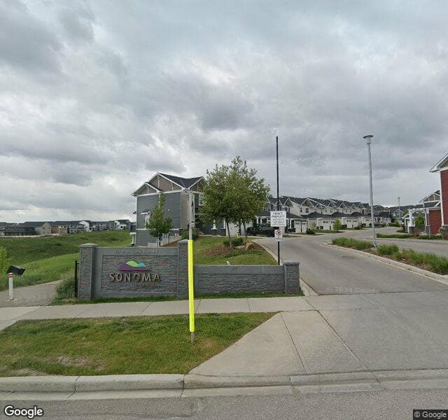 Street view of 2204-881 Sage Valley Boulevard NW, Calgary