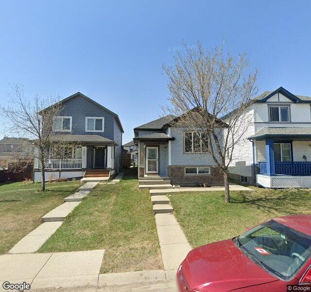 Street view of 331 Saddlebrook Circle NE, Calgary