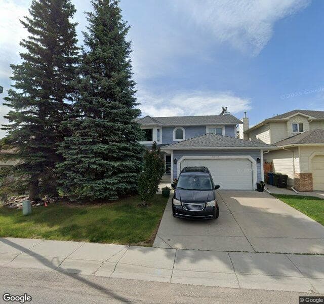 Street view of 1279 Sunvista Way SE, Calgary