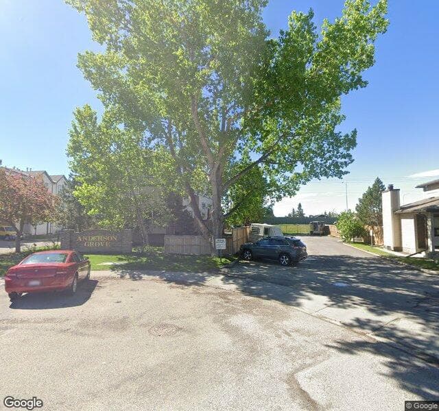 Street view of 111 Anderson Grove SW, Calgary