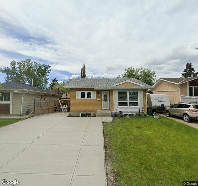 Street view of 35 Deer Lane Place SE, Calgary