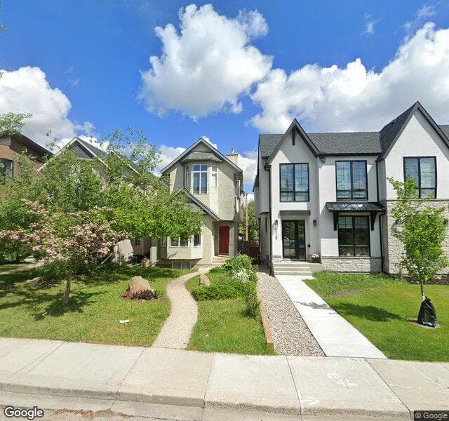Street view of 2112 28 Avenue SW, Calgary