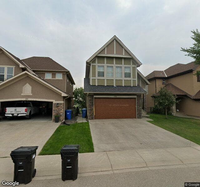 Street view of 190 Cranarch Close SE, Calgary