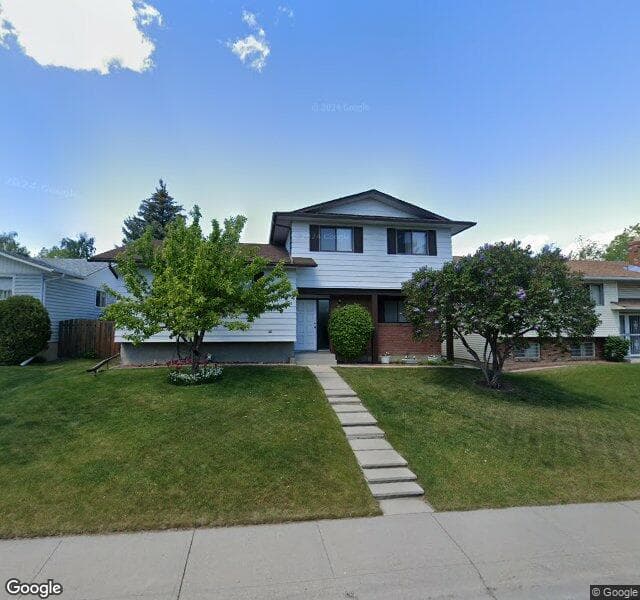 Street view of 1335 56 Avenue NW, Calgary