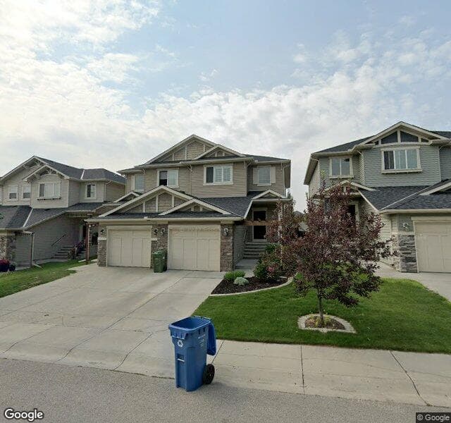 Street view of 252 New Brighton Landing SE, Calgary