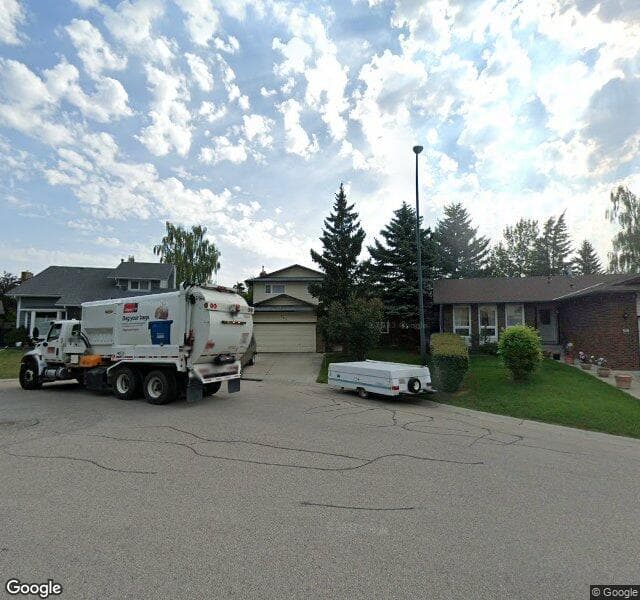 Street view of 123 Wood Crest Place SW, Calgary