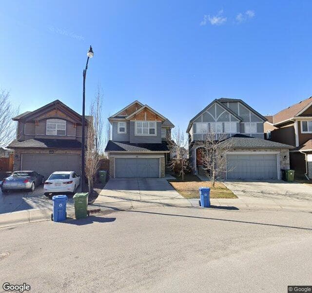 Street view of 252 Aspen Hills Close SW, Calgary